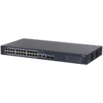 Dahua Switch cloud gérable 24 ports PoE Gigabit 2 ports RJ45 Uplink Layer2 – Image 2